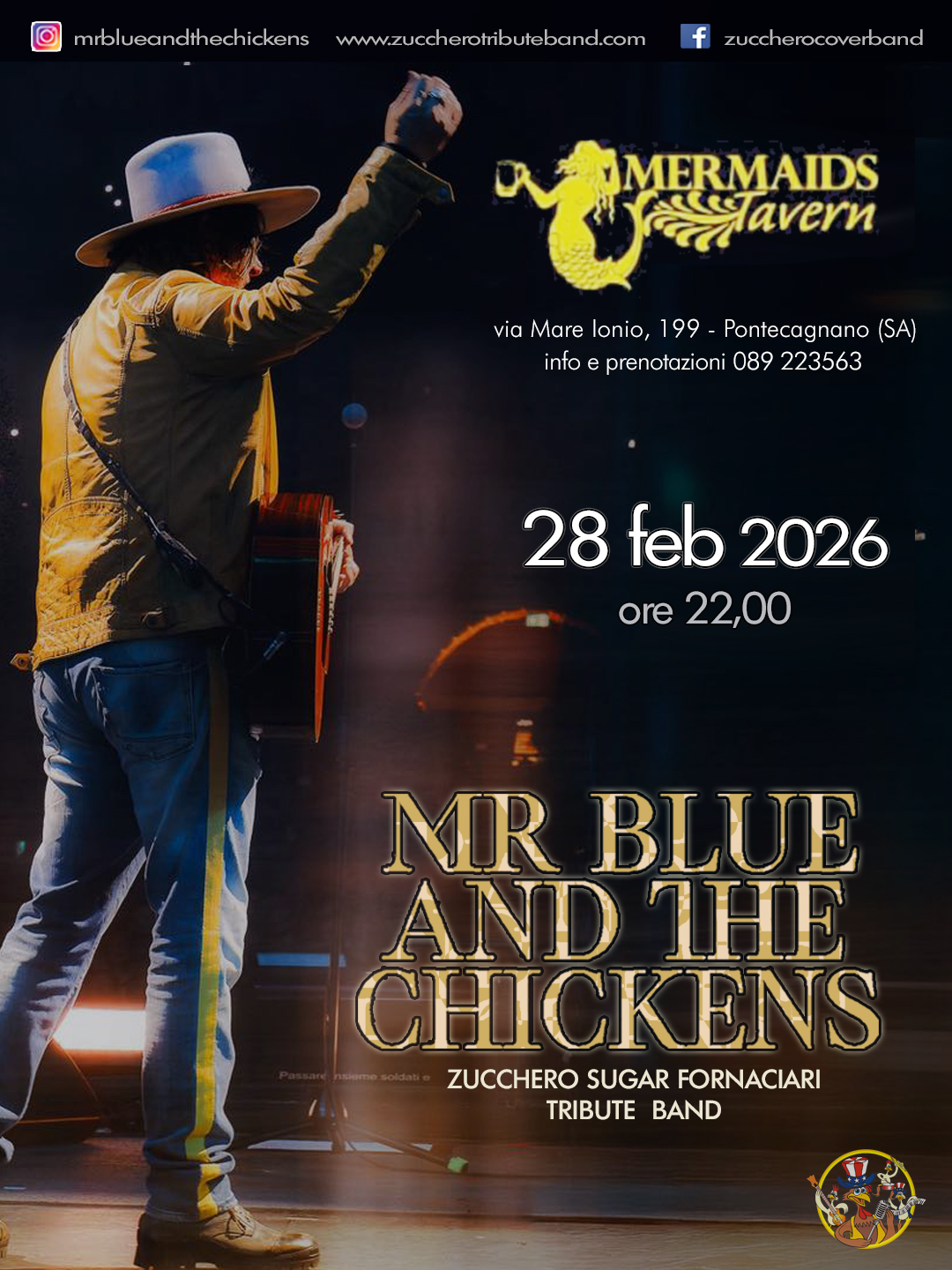Mr Blue & The Chickens - Zucchero Tribute